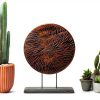 Mandala Wood Tabletop Decor Rustic Art Deco Home Decor-1