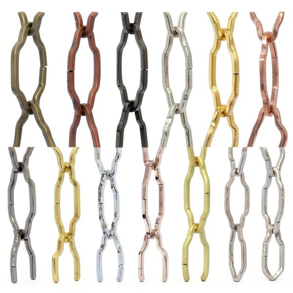 RCH Hardware Chandelier Chain Steel Antique Brass Indoor-3