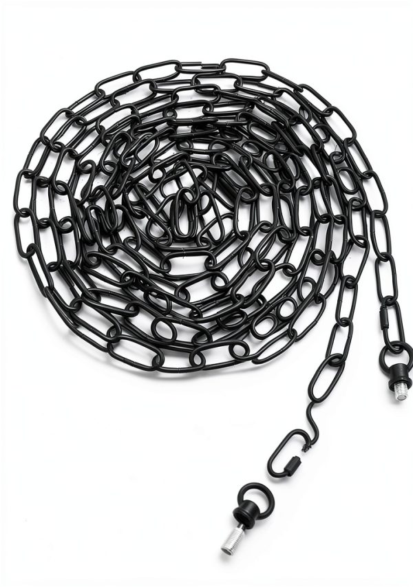 Voguad Rustic Metal Chandelier Chain Indoor Outdoor Lighting-0