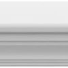Crisp White Mantel Shelf by Pearl Mantels-2