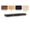 Weathered Black Rustic Wall‑Mounted Mantel ABSWHLM-1