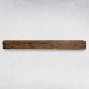 Urbandi Fireplace Mantel Rustic Pine Wall Mount Shelf-0