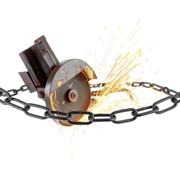 RHBLME Heavy Duty Chain Rust Resistant Carbon Steel 26 Feet-2