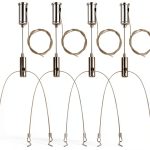 Vigtayue Adjustable Galvanized Light Suspension Cable Kit-0