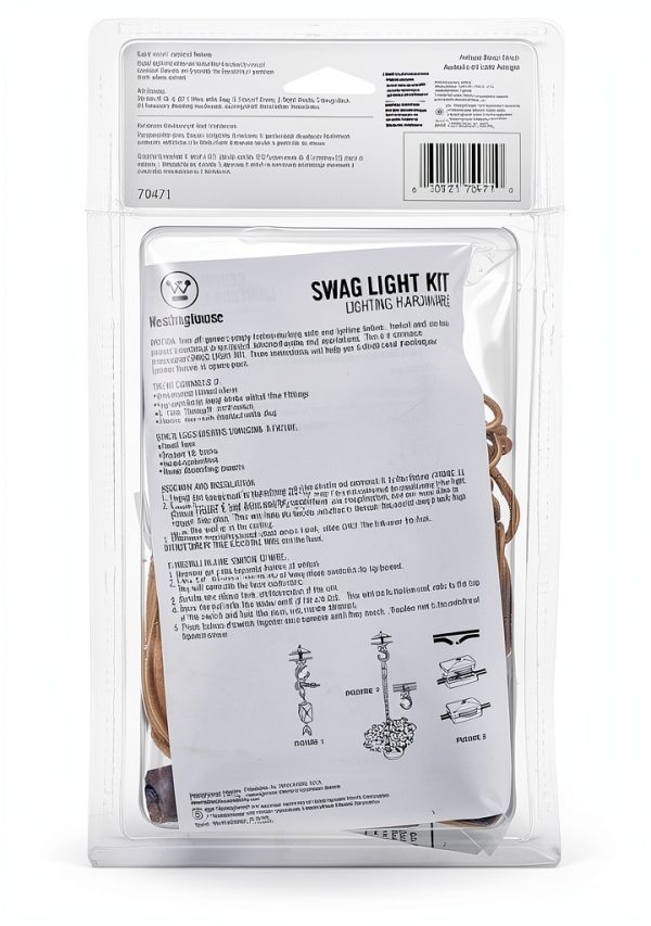 Westinghouse Antique Brass Pendant Light Indoor LED Fixture-2
