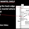 Crisp White Mantel Shelf by Pearl Mantels-14