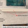Crisp White Mantel Shelf by Pearl Mantels-15