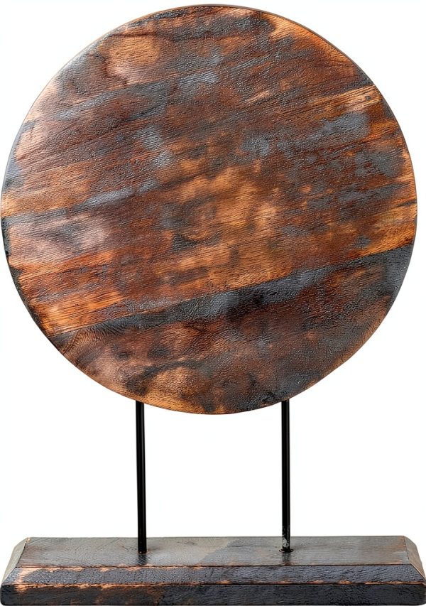 Mandala Wood Tabletop Decor Rustic Art Deco Home Decor-4