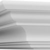 Crisp White Mantel Shelf by Pearl Mantels-3