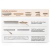 Fireplace Mantel ABSWHLM Natural Wood Rustic Wall Mount-6