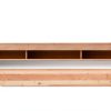 Aged Oak Mantel Shelf LOVMOR Rustic Wall Mount-8