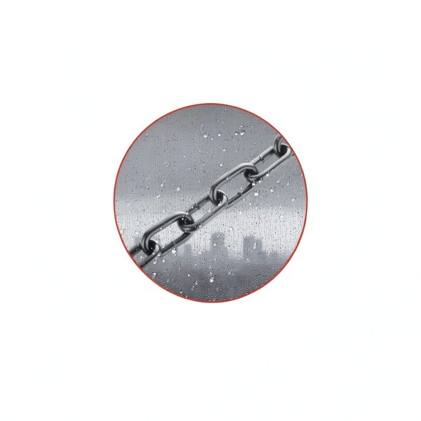 RHBLME Heavy Duty Chain Rust Resistant Carbon Steel 26 Feet-3