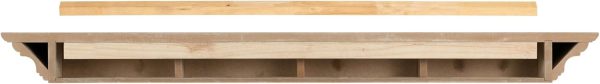 Crisp White Mantel Shelf by Pearl Mantels-4