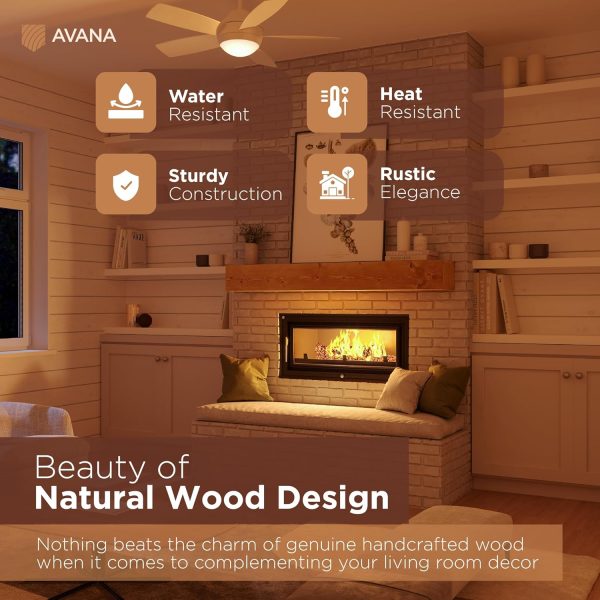 Avana Rustic Natural Wood Fireplace Mantel Shelf 72 Inch-2