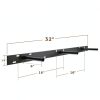 Fireplace Mantel ABSWHLM Rustic Wood Wall Mounted-5