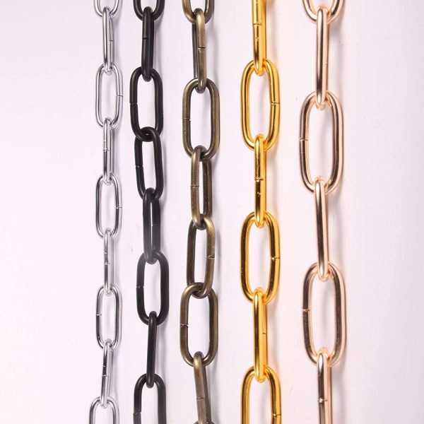 TLLAMP Heavy Duty Chain Rustic Industrial Home Lighting-1