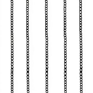 Hanging Chain Set Nexolia Black Steel Lighting-0