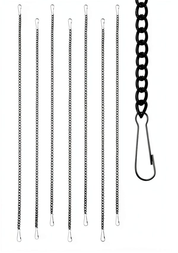 Alrhso Black Seamless Iron Chain-0