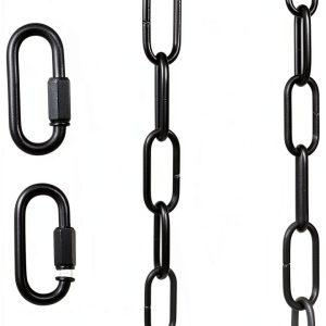 Industrial Black Light Fixture Chain by Zucosue-0