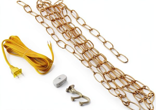Westinghouse Brass Ceiling Swag Kit Polished-0