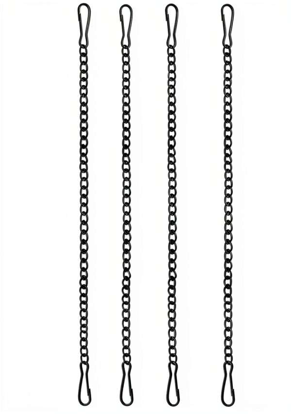 Hanging Chain Set Nexolia Black Steel Lighting-1