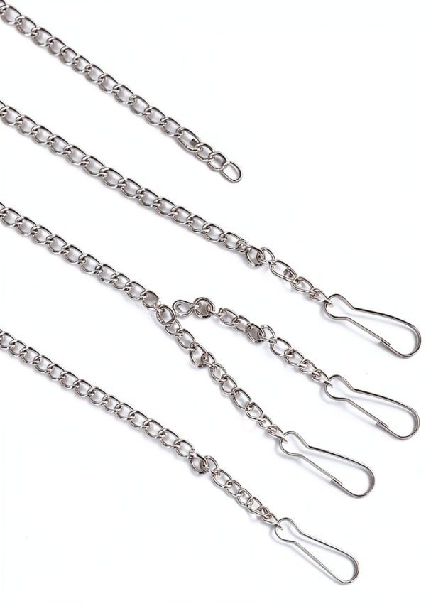 304 Stainless Steel Coloured Glass Pendant Chains dangjuacua-2