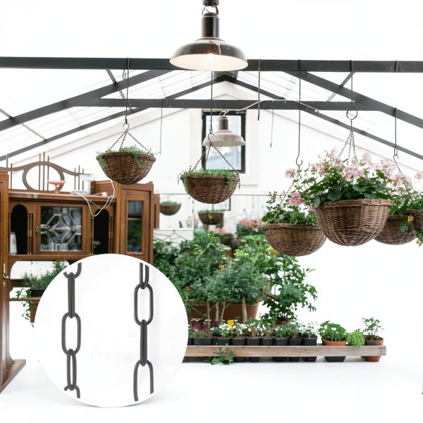 Industrial Black Light Fixture Chain by Zucosue-6