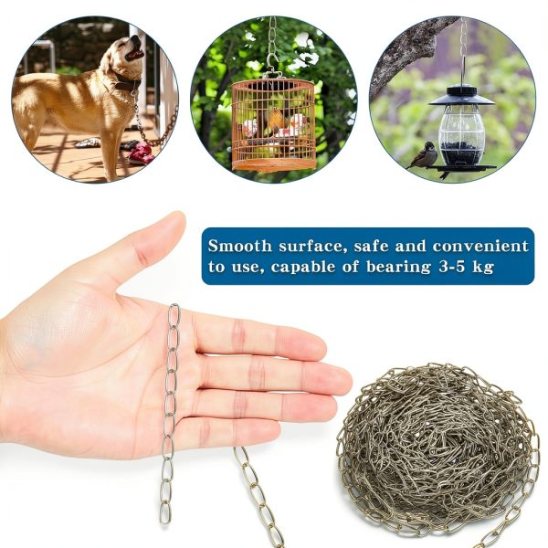 Galvanized Iron Hanging Chain for Bird Feeders and-2