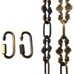 Woerfu Antique Bronze Light Chain Metal Fixture-0
