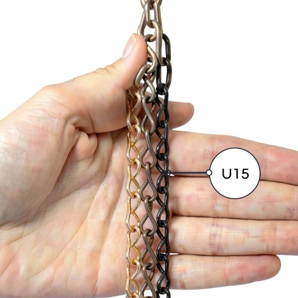 RCH Hardware Copper Steel Chain Lighting Fixtures-2