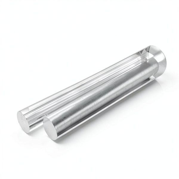 ZeriLion Acrylic Rod Set 4 Pack 6.3 Inch Clear Plastic Dowel Sticks-2