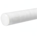 UHMW Polyethylene Rod 3" x 1 ft White BULK-PR-UHMW-107 by Usa Sealing-0