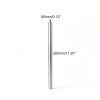 Acrylic Round Rod 25mm x 10in by MECCANIXITY – Clear Plastic-1