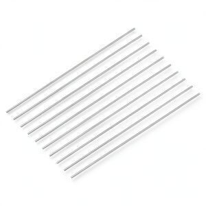 Acrylic Round Rod 25mm x 10in by MECCANIXITY – Clear Plastic-0