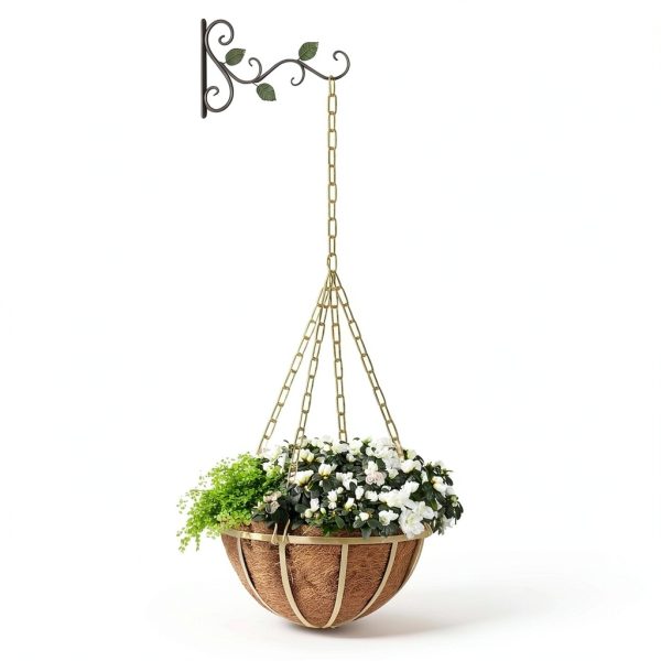 Hanging Chain Omytie Ceiling Mount 15 ft Brass Adjustable Metal-4