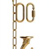Hanging Chain Omytie Ceiling Mount 15 ft Brass Adjustable Metal-1