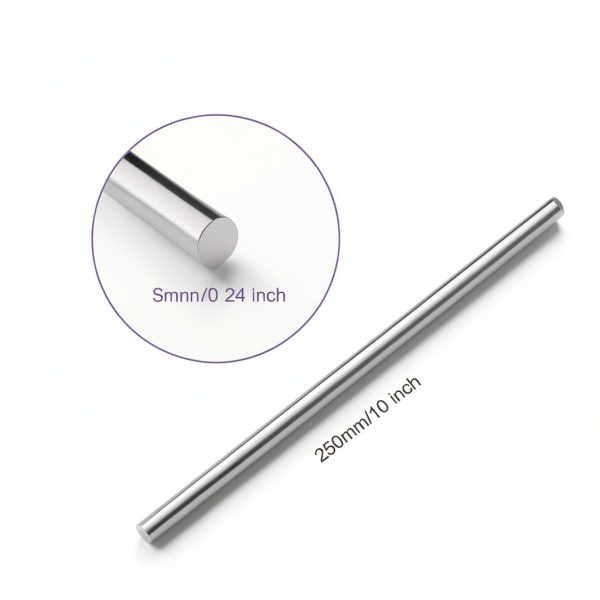 DMiotech Acrylic Clear Rod 10in x 0.25in Plastic Rod for Model Making-2