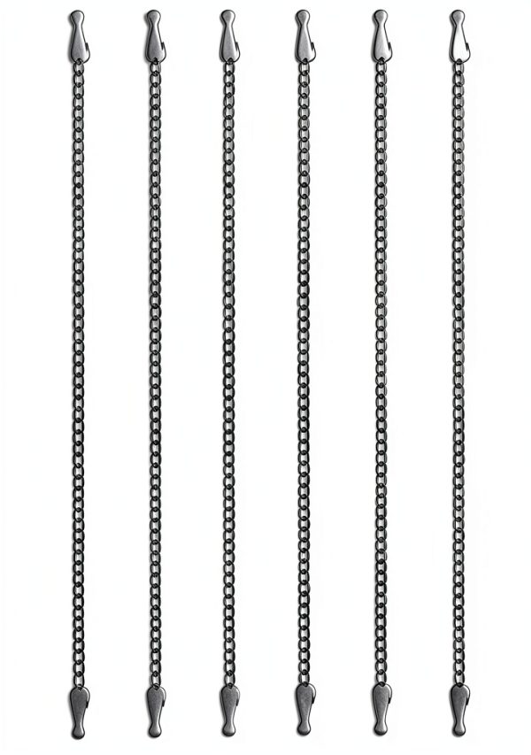 Arvintas Hanging Chain 20in Black W903 10-Pack Durable Metal-0