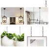 Tovmey Aged Bronze Lighting Chain 6ft5in Iron Vintage Fixture Rope-3