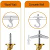 Hanging Chain Omytie Ceiling Mount 15 ft Brass Adjustable Metal-5