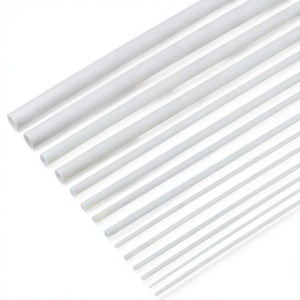 Acrylic Round Rods 9.84 Inch BENECREAT 48 pcs ABS Plastic Set-0