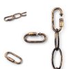 Tovmey Aged Bronze Lighting Chain 6ft5in Iron Vintage Fixture Rope-5