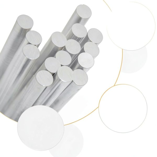12 Inch Clear Acrylic Dowel Rods by Coufce - 1/8" Diameter, 15 Pack-2