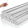 Acrylic Rods JMIATRY 10-Pack 10in Clear Dowel Sticks for DIY Crafts-0