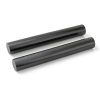 2Pcs 1.5 x 12 Inch Black Round Acetal Copolymer Rods MUKCHAP Plastic-5