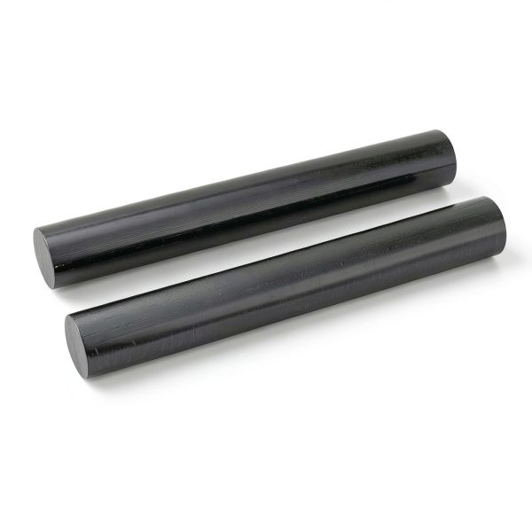 2Pcs 1.5 x 12 Inch Black Round Acetal Copolymer Rods MUKCHAP Plastic-5