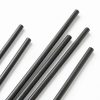 Acetal Copolymer Plastic Round Delrin Rod 0.25in x 12in Black Ciwenkai-3