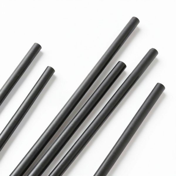 Acetal Copolymer Plastic Round Delrin Rod 0.25in x 12in Black Ciwenkai-3