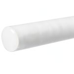 USA Sealing UHMW Rod Stock White 1-1/2 Inch 1ft Standard Grade-0