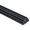 Black 1/4 inch Round Rod Garolite G10 Mujoiny 12" 12 pcs-0
